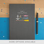 Personalised Fishing A5 Cloth Bound Notebook, thumbnail 1 of 8