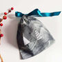 Silver Marble / Glitter Print Christmas Reusable Pouch, thumbnail 2 of 7