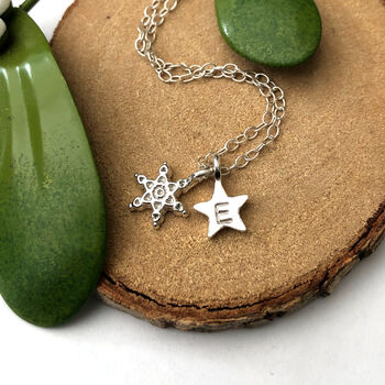 Sterling Silver Snowflake Christmas Necklace, 2 of 11