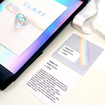 Charged Rainbow Swarovski Crystal Birthday Card, 5 of 7