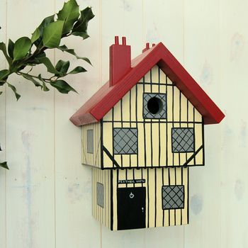 Personalised Tudor House Bird Box, 8 of 9