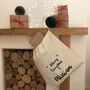 Personalised Name Merry Christmas Eve Sack, thumbnail 2 of 7