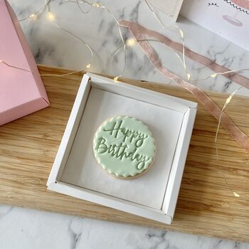 Birthday Letterbox Personalised Vanilla Cookie, 11 of 12