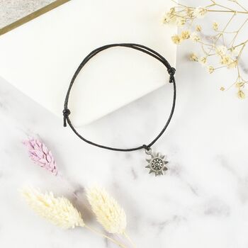 Friends Are The Sunshine Of Life Wish Bracelet, 2 of 4