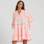 Aztec Short Neon Summer Dress, thumbnail 8 of 10