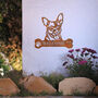 Personalised Chihuahua Welcome Metal Wall Art Sign For Home And Garden Gift, thumbnail 8 of 11