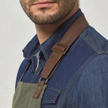 King Of The Barbecue Personalised Luxury Apron, 7 of 8
