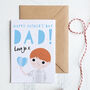 Personalised Father's Day Card Daddy, Dad, thumbnail 4 of 7