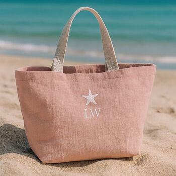 Personalised Summer Beach Tote Bag, 4 of 10