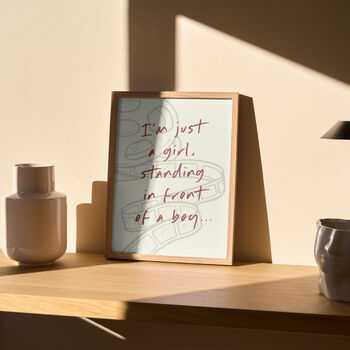 Personalised Movie Quote Print – Custom Film Lines Poster, 8 of 10
