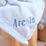 Personalised Teddy Bear Comforter For Baby, thumbnail 4 of 7