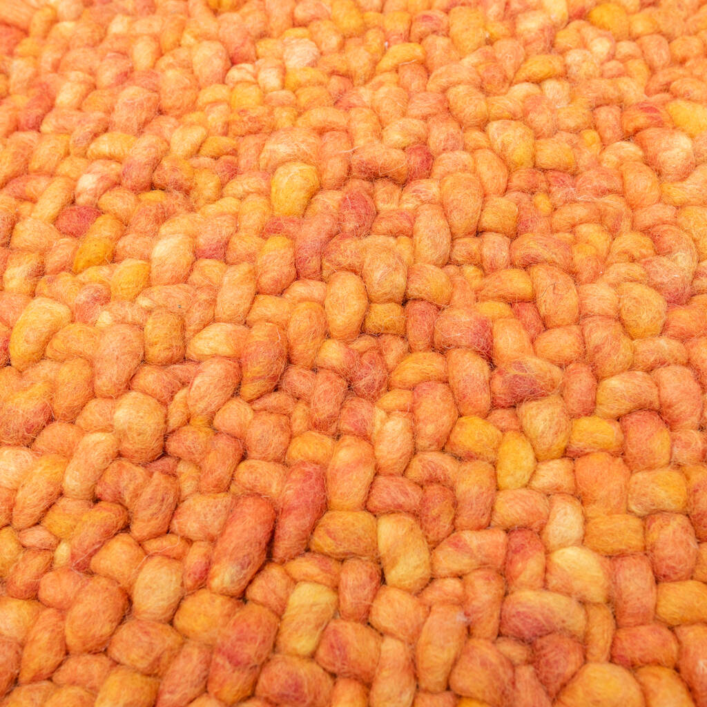 Mauritius Orange Rug By The Rugs Warehouse