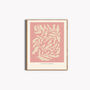 Botanical Pink Art Print, thumbnail 2 of 3