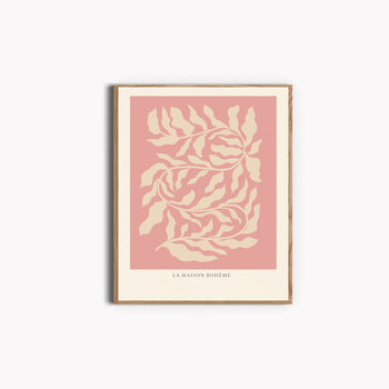 Botanical Pink Art Print, 2 of 3