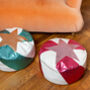 Faux Leather Circus Pouffe, thumbnail 5 of 9