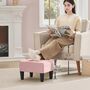 Ottoman Footstool Cushion Seat Stool, thumbnail 1 of 6