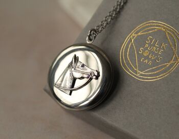 Silver Horse Personalised Locket, 11 of 12