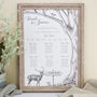 Woodland Wedding Table Plan, thumbnail 1 of 2