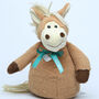 Haffi Pony Door Stop With Personalised Keyring, thumbnail 4 of 10