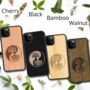 Ying Yang Tree Wooden Case iPhone Samsung Google, thumbnail 3 of 6