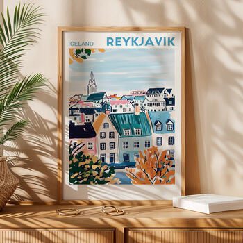Reykjavík, Iceland Poster, 6 of 8