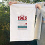 Personalised 60th Birthday Gift Microfibre Tea Towel, thumbnail 5 of 10