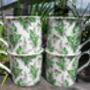 Set Of Six China Palace Mugs In Lily Of The Valley Design, thumbnail 6 of 7