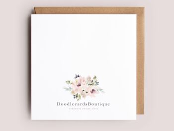 Floral 60th Birthday Card, 3 of 3