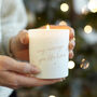 Personalised Any Message Glow Through Candle Gift, thumbnail 1 of 10