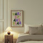 Wake Up And Read Colourful Retro Wall Art Print, thumbnail 7 of 10