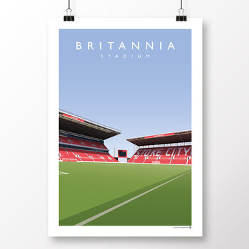 Stoke City Britannia Stadium Poster, 2 of 8