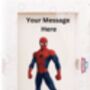 Giant Spiderman Superhero Personalised Marshmallow, thumbnail 2 of 9