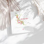 Name Birthday Card, With Floral Letter, thumbnail 5 of 5
