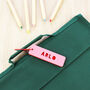 Two Tone Personalised Name Bag Tag, thumbnail 7 of 11