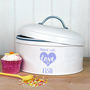 Personalised 'Made With Love' Cake Tin, thumbnail 3 of 6