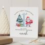 Personalised Santa First Christmas Card For Nephew, thumbnail 1 of 7