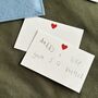 Personalised Little Letters For Daddy Reusable Envelope And Cards, thumbnail 5 of 10