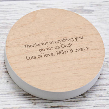 Personalised 'Follow Your Heart' Couples Coaster Set, 3 of 5