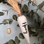 Personalised Easter Decor Cotton Carrot Decoration, thumbnail 2 of 3