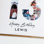 Personalised 13th Birthday Photo Collage Card, thumbnail 4 of 8