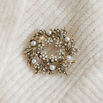 Wreath Brooch, 6 of 8