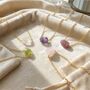 18k Gold Vermeil Plated Raw Birthstone Necklace, thumbnail 1 of 4