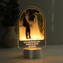 Personalised Mr And Mrs Photo Frame LED, thumbnail 2 of 8