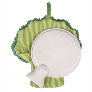 Broccoli Hot Water Bottle, 3 of 4