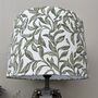 Entwistle Willow Green Botanical Drum Lampshade, thumbnail 5 of 9