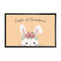 Personalised Easter Bunny Indoor Doormat, thumbnail 5 of 5