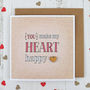 You Make My Heart Happy, Valentine's Card, thumbnail 2 of 4