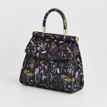 Wilderness Black Mini Top Handle Tote, 6 of 8