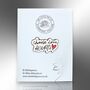 Choose Love Always Glitter Heart Enamel Lapel Pin Badge, thumbnail 4 of 8