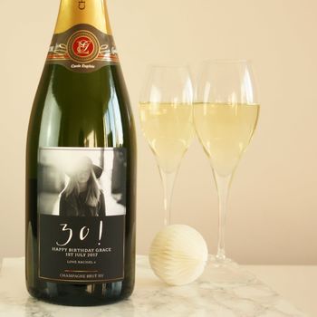 Personalised Photo Champagne Bottle, 3 of 4